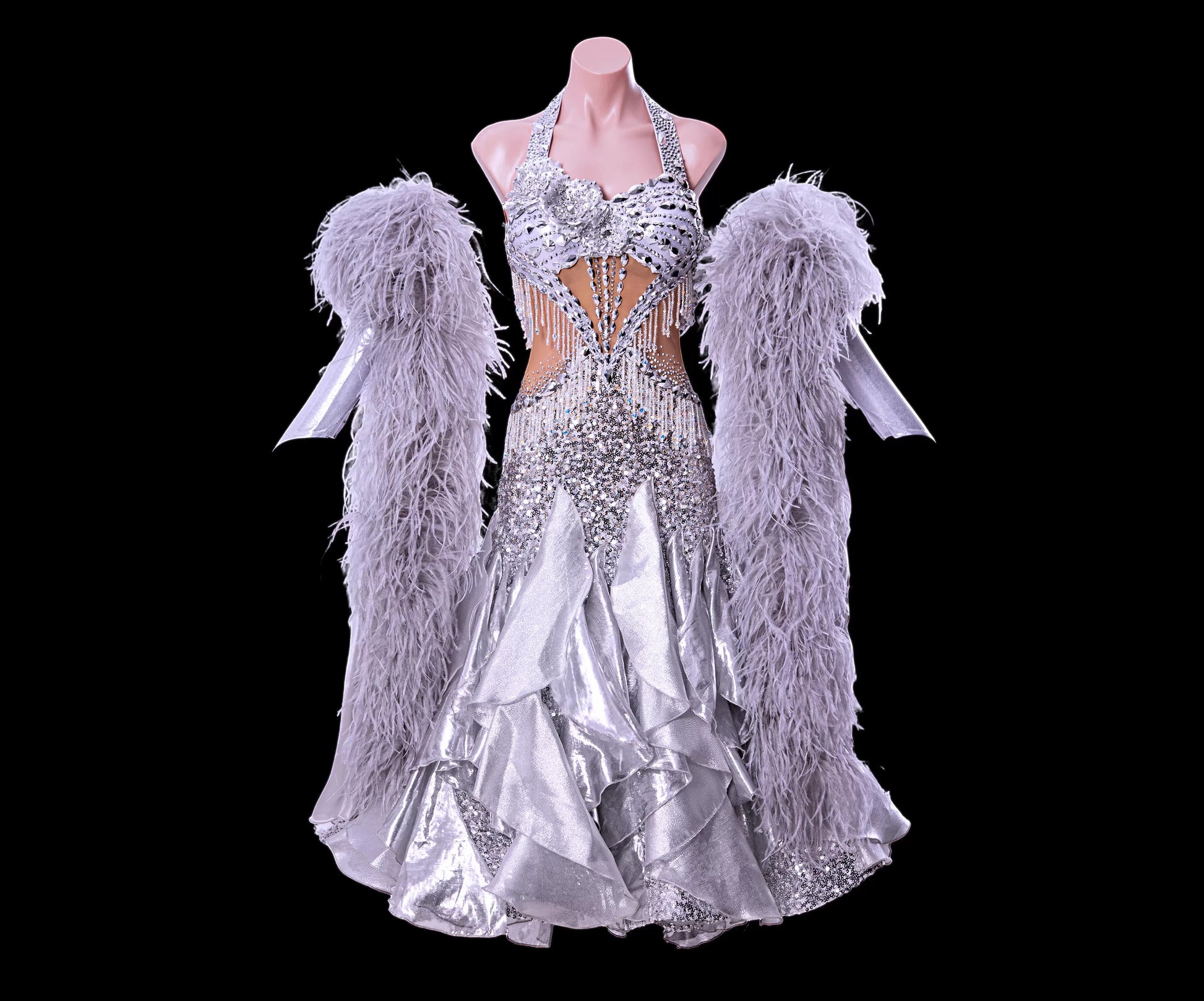 TID women's ballroom costume professional competition dress M1287 - Mine·Jas