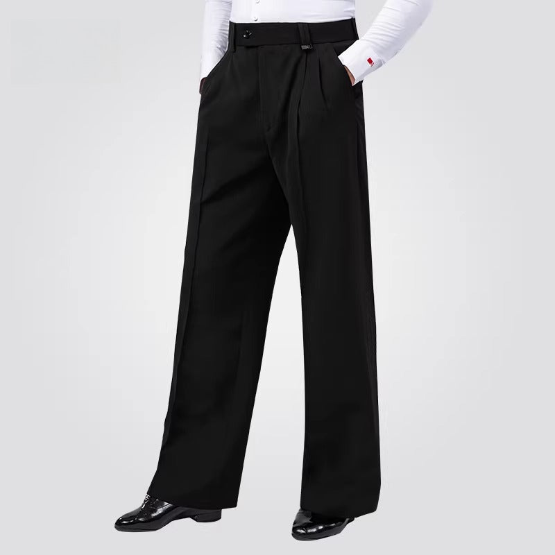 NY Fashion Men's Latin Ballroom Dance Trousers 23117K