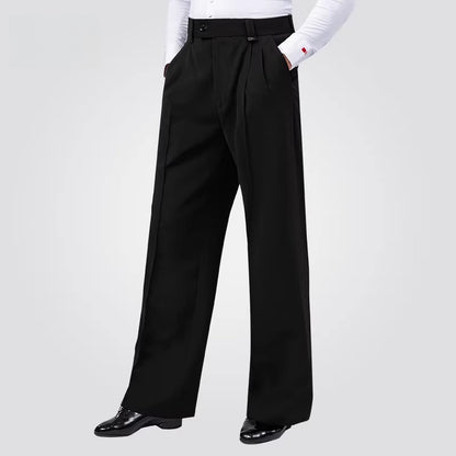 NY Fashion Men's Latin Ballroom Dance Trousers 23117K