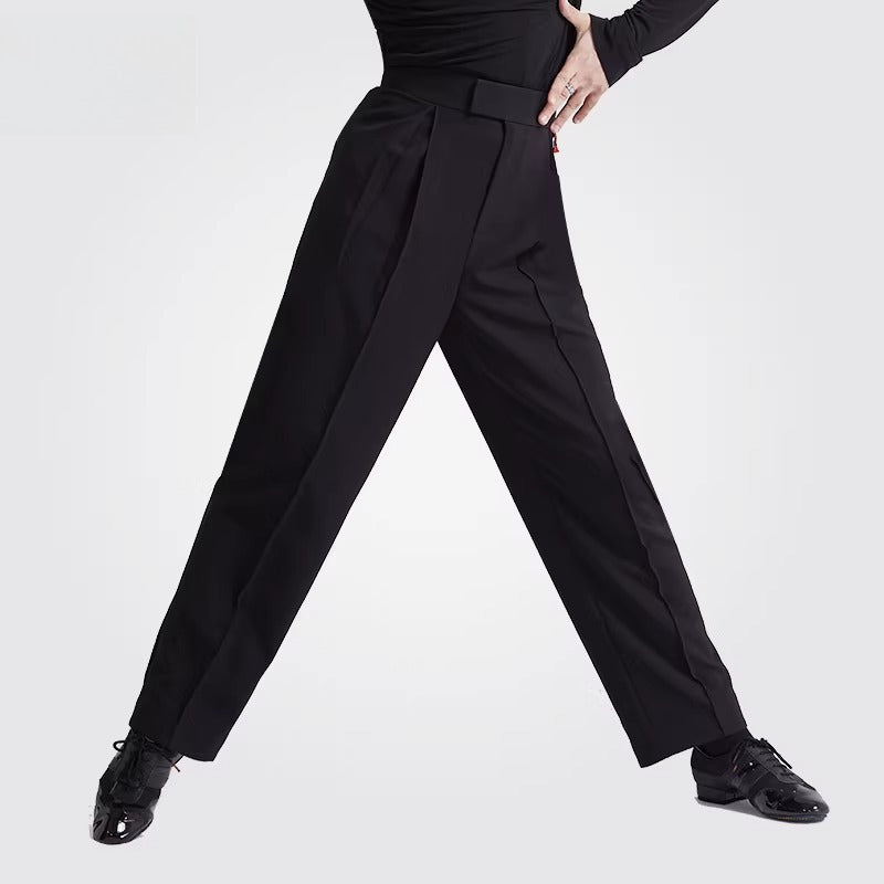 NY Fashion Autumn and Winter Latin Dance Practice Professional Dance Pants Wide Leg Pants  21107K