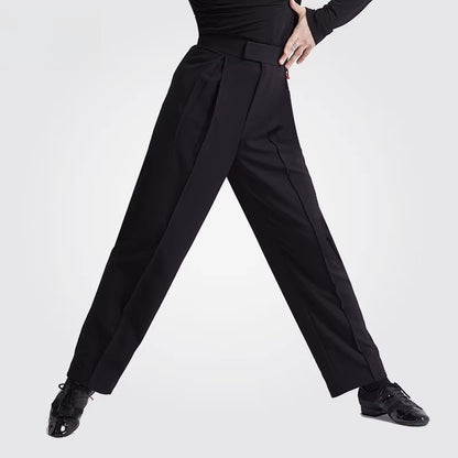 NY Fashion Autumn and Winter Latin Dance Practice Professional Dance Pants Wide Leg Pants  21107K