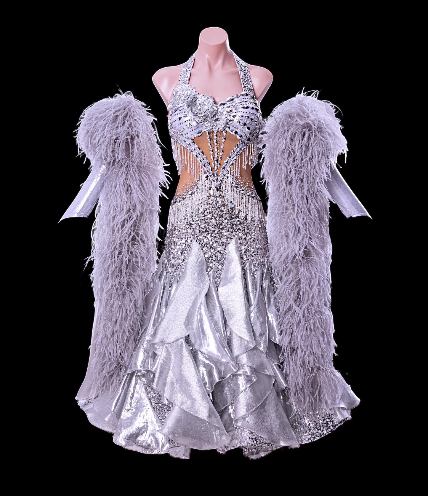 TID women's ballroom costume professional competition dress M1287 - Mine·Jas