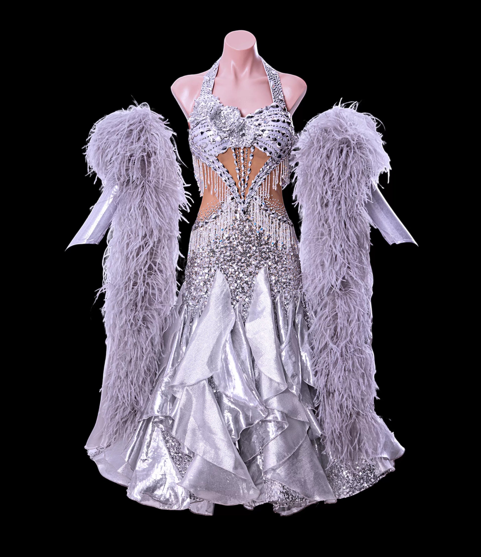 TID women's ballroom costume professional competition dress M1287 - Mine·Jas