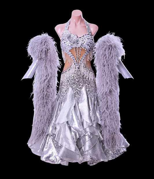 TID women's ballroom costume professional competition dress M1287