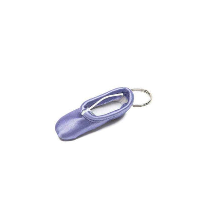 Handmade Mini Ballet Pointe Shoes Keychain Satin Dance Trinket