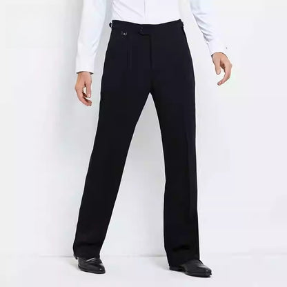NY Fashion Men's Latin Ballroom Dance Loose Practice Competition Dance Pants 21106K