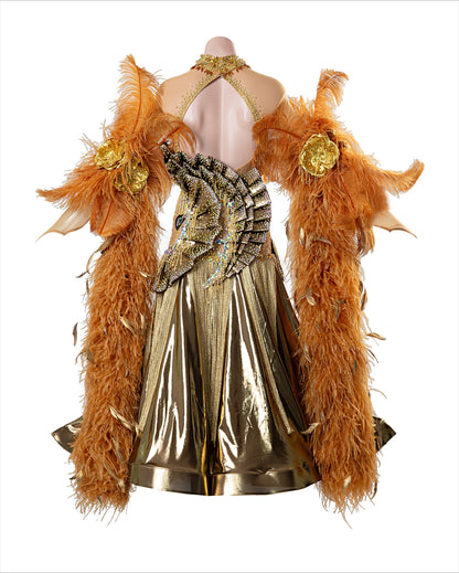 TID brand modern dance suit new women's dress ballroom dance skirt ballroom dance professional competition suit M1288
