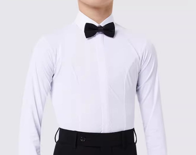 NY Fashion Pre-Teen Juvenile competition shirt no lines Boys Children's Competition Shirt Performance One-piece Top ET01-1