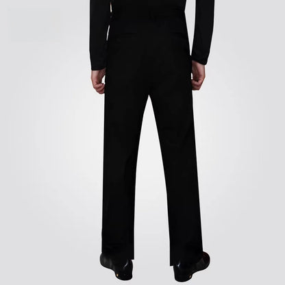 NY Fashion Men's Ballroom Dance Bottom Pants National Banner Dance Straight Pants Men's Practice Pants 25101K