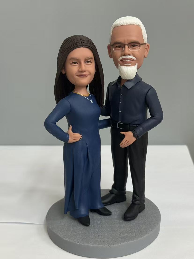 Handcrafted Clay Figurine – Unique Handmade Sculpture, Collectible Art Gift