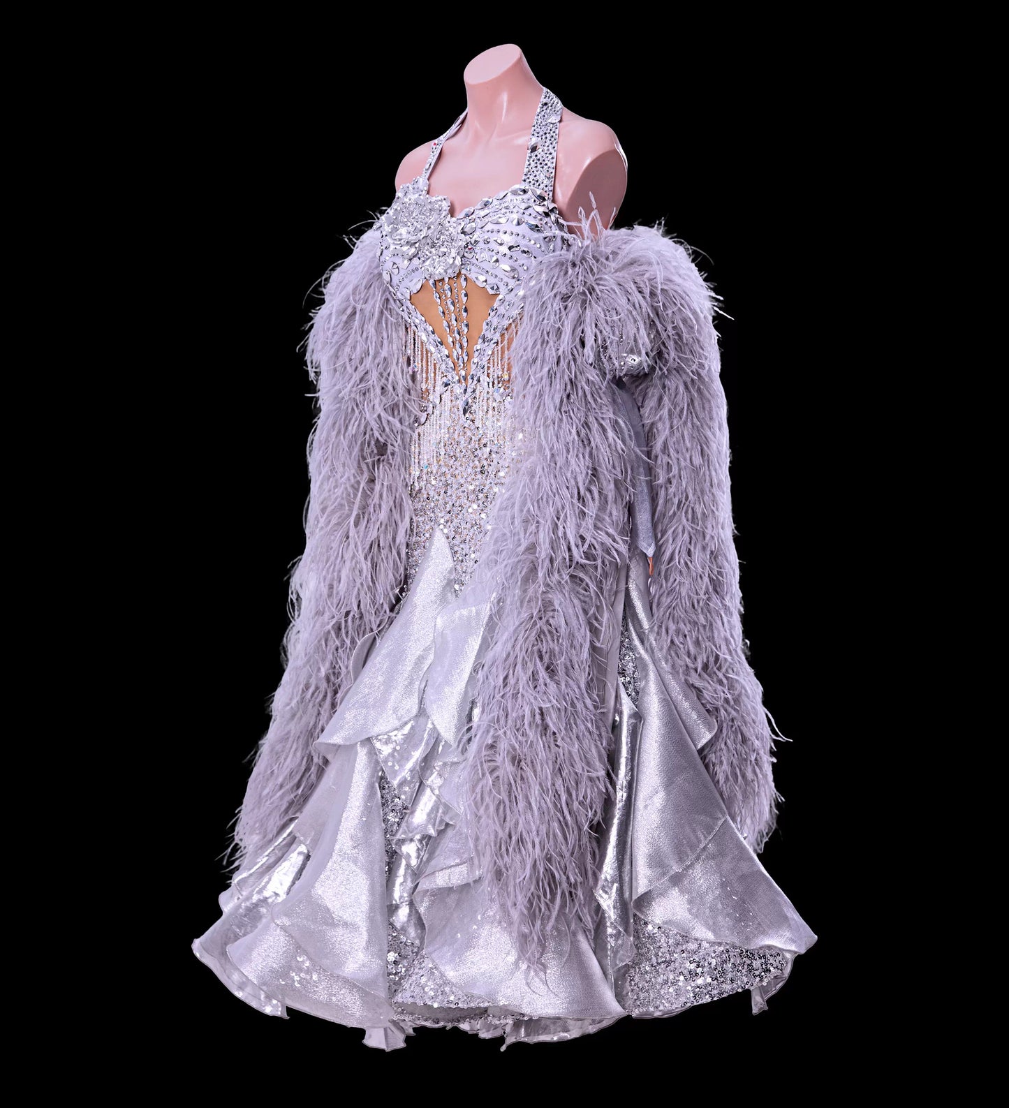 TID women's ballroom costume professional competition dress M1287 - Mine·Jas