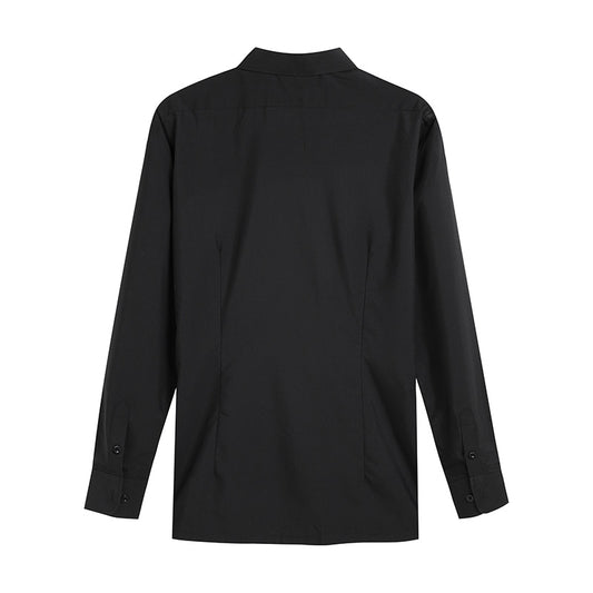 HO'S.B003MTE Men’s Custom Modern Ballroom Dance Shirt – Lightweight Non-Stretch Fabric, Tailored Fit