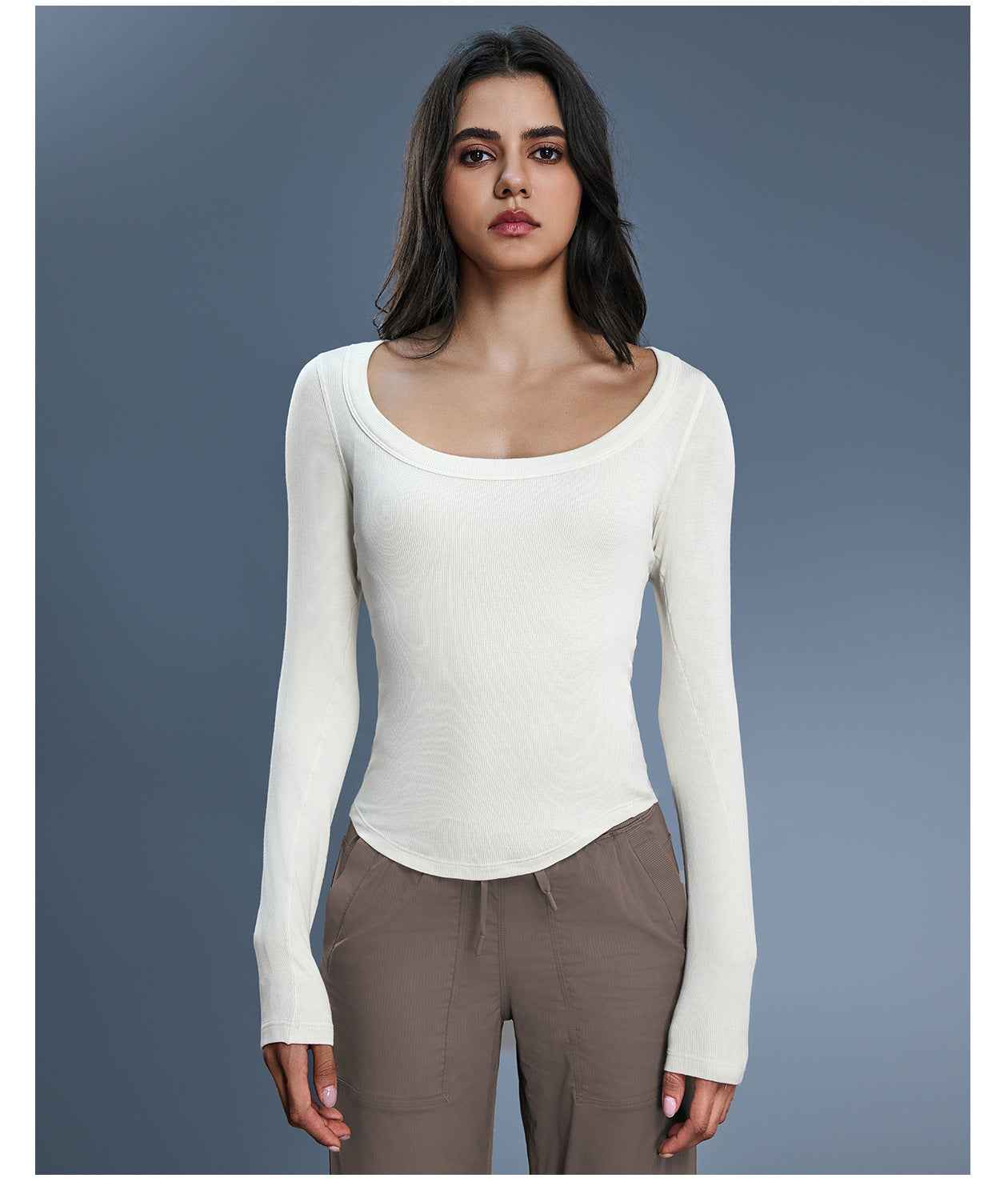 D25181 modal long sleeve t-shirt