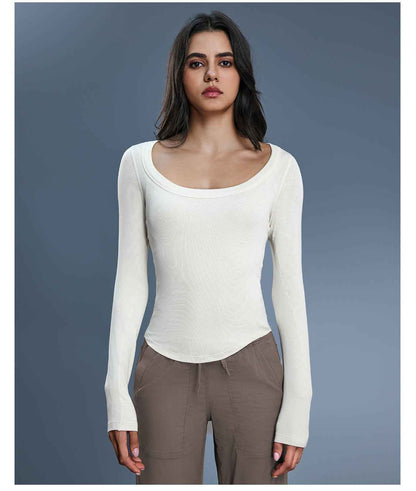 D25181 modal long sleeve t-shirt