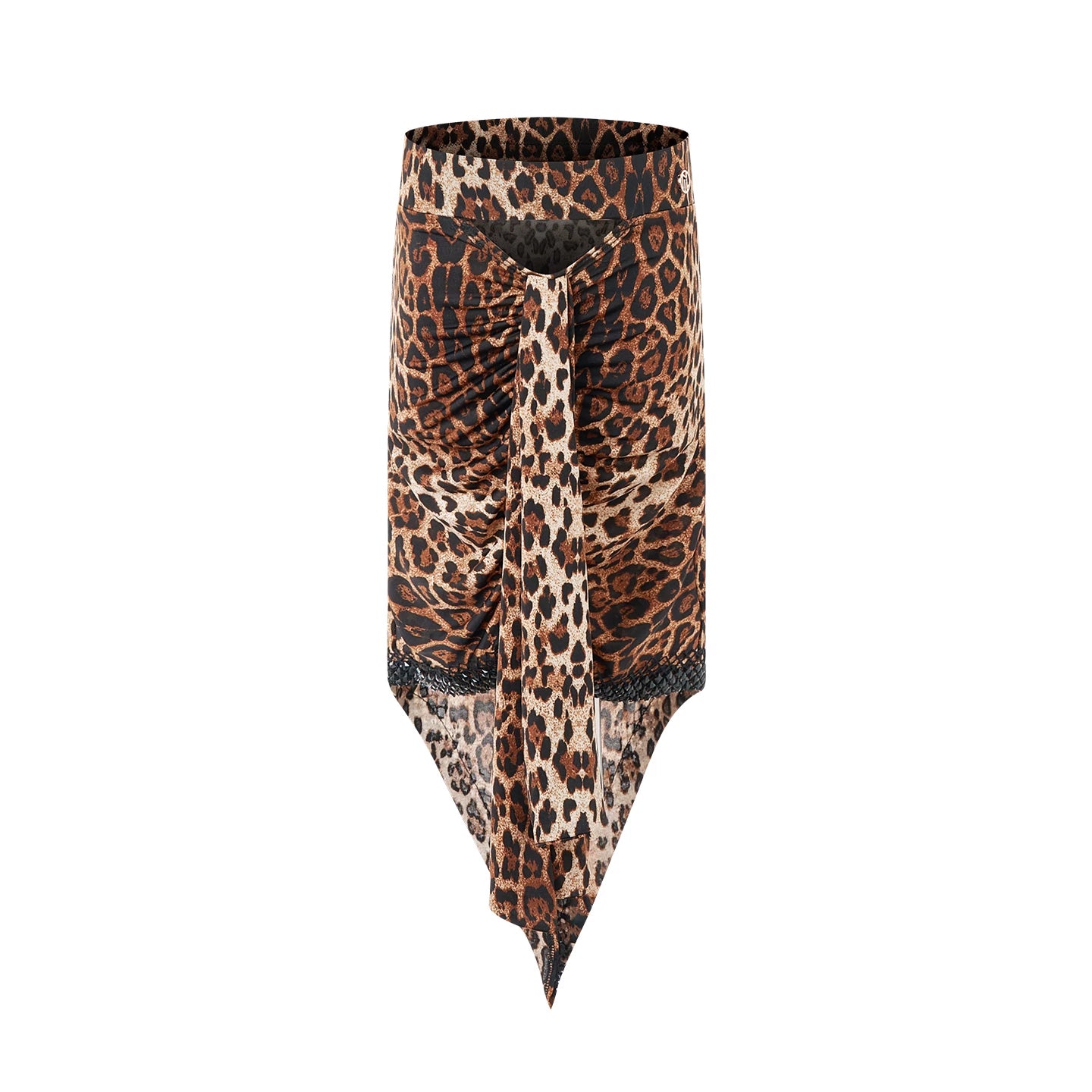 DUYQ children's style "Leopard Hidden Xia Ying" 005 top gymnastics suit girls Latin dance practice suit professional - Mine·Jas