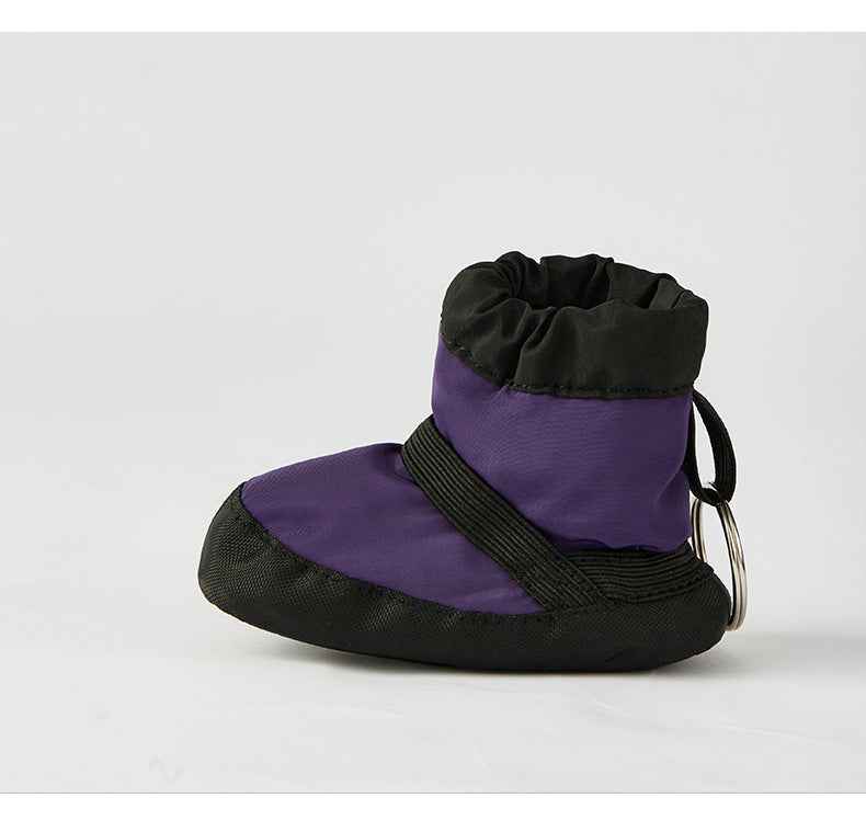 Mini Warm Boots Keychain Cute Winter Shoes Bag Charm
