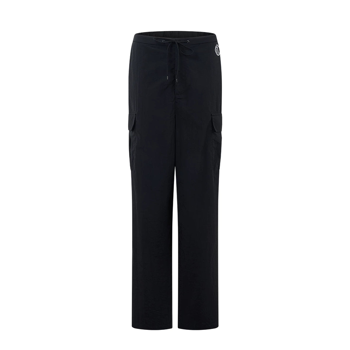 DUYQ "Men's Series" 011 High Street Wind Drawstring Overalls Latin Dance Suit Practice Teaching
