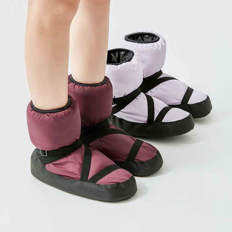 Low-Top Dance Warm-Up Boots | Ballet Cotton Warm Boots