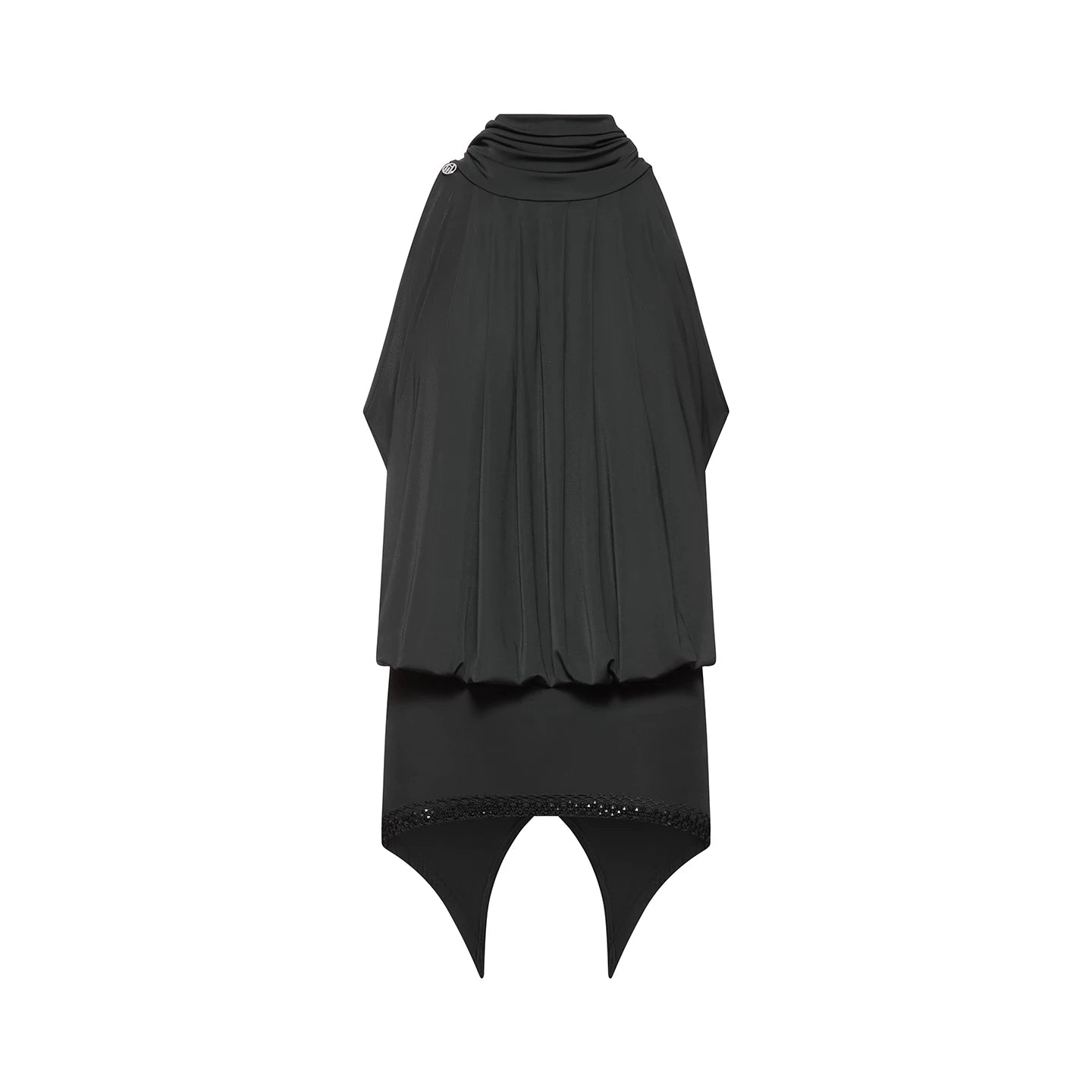 DUYQ "Mountain Awakening Rain Latin" 005 Classic Halter Buttocks Top National Standard Female Teacher Latin Practice Suit