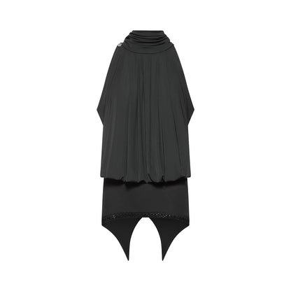 DUYQ "Mountain Awakening Rain Latin" 005 Classic Halter Buttocks Top National Standard Female Teacher Latin Practice Suit