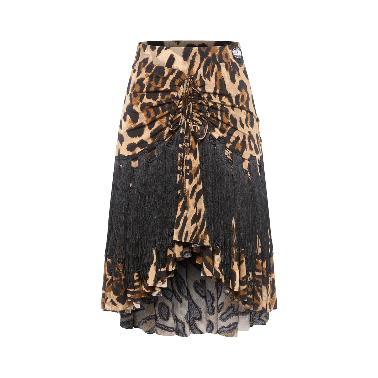 DUYQ [Polina] 008 Original classic fringed skirt women's Latin dance practice performance class uniform