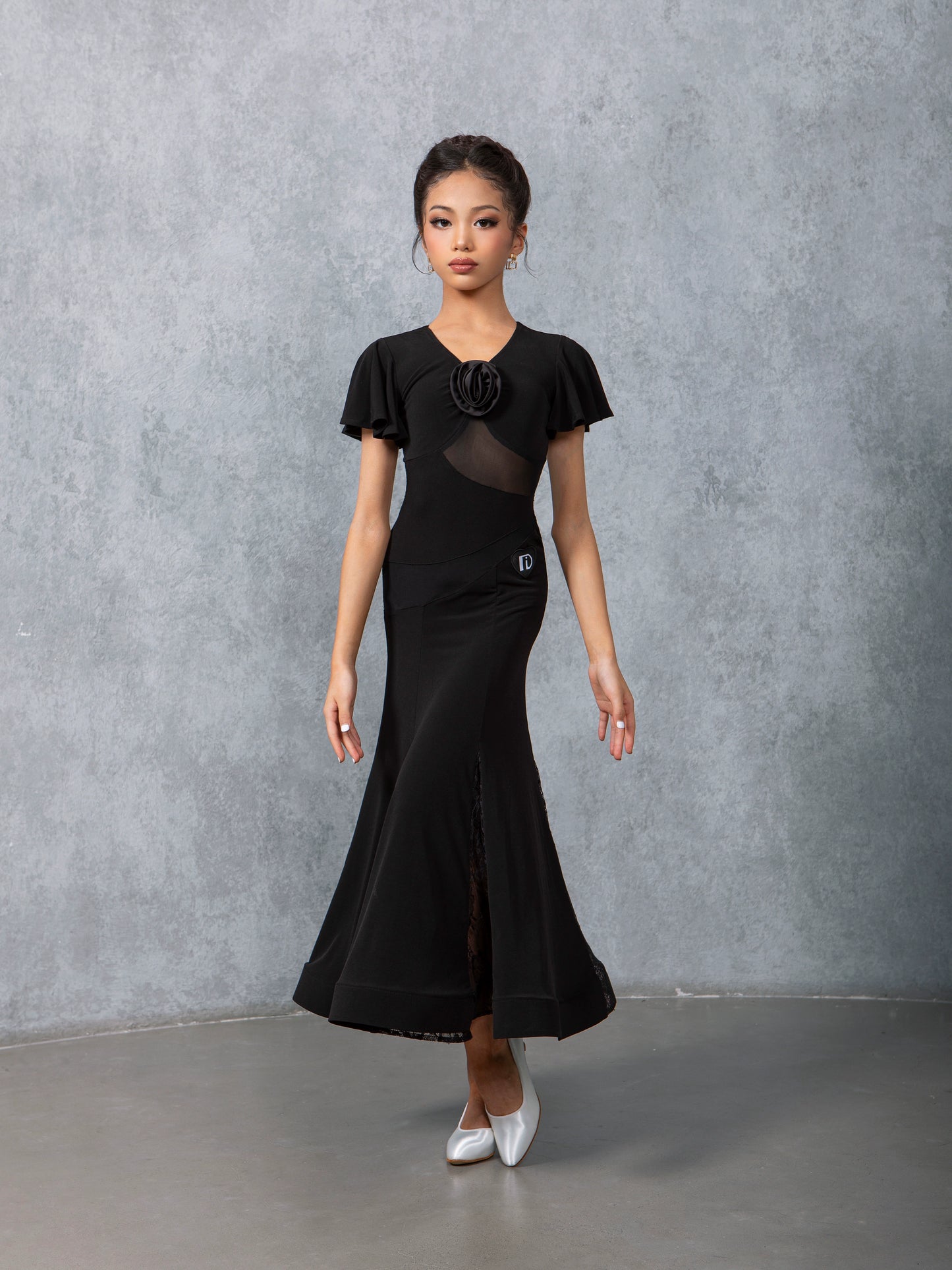TID national ballroom dance performance dress high-end social dance dress ballroom dance practice suit