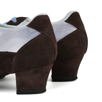 ABA moral training series teacher shoes professional soft-soled Latin adult practice national standard dance shoes - Mine·Jas