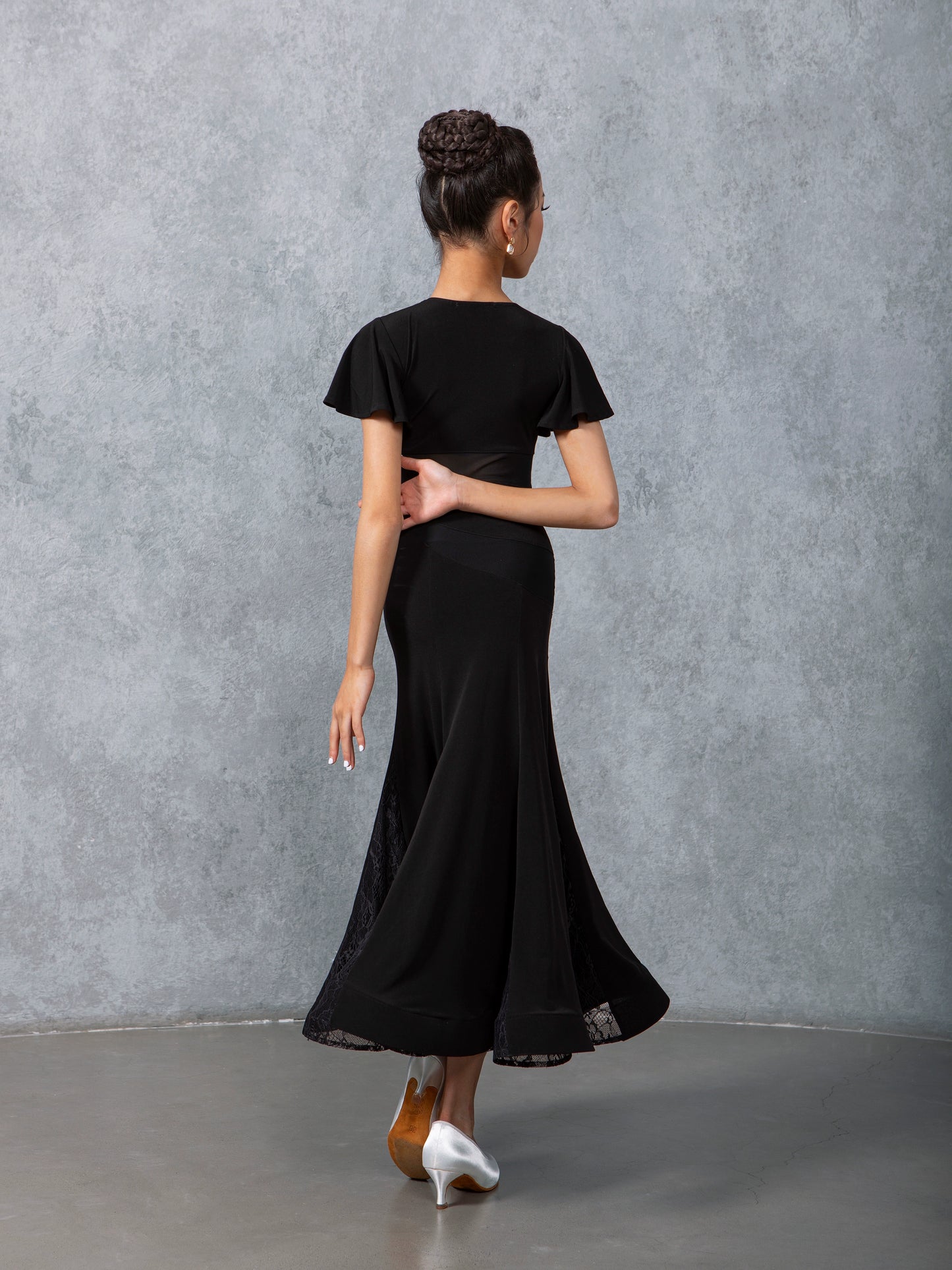TID national ballroom dance performance dress high-end social dance dress ballroom dance practice suit