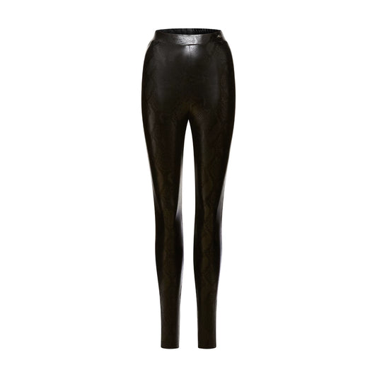 DUYQ welfare single item 027 leopard print snake print tight Latin dance pants
