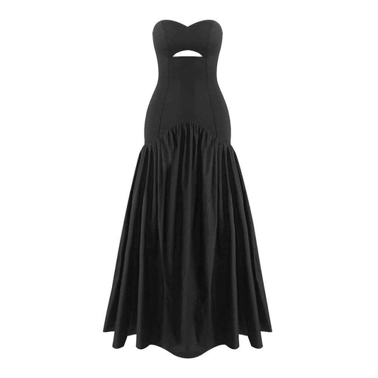 Z0050 Tube top A-line skirt