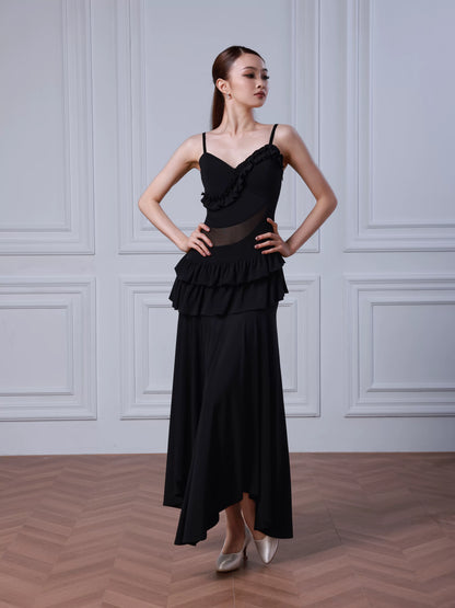 TID Modern Dance Dress New Premium Waltz Dress Adult Ladies Ballroom Dance Dress