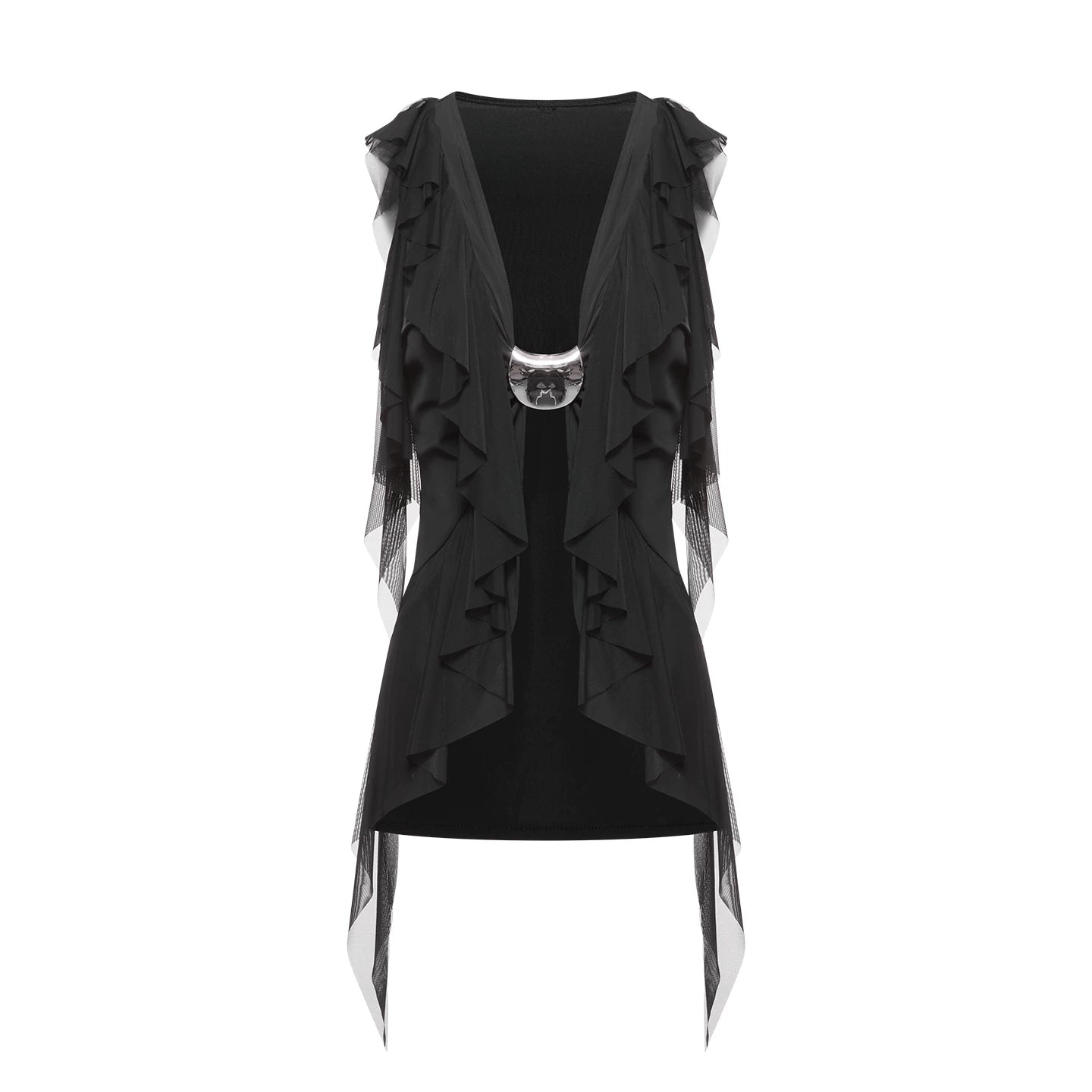 DUYQ "Mountain Awakening Rain Latin" 017 French Lotus Leaf Top National Standard Women's Latin Dance Practice Suit Professional
