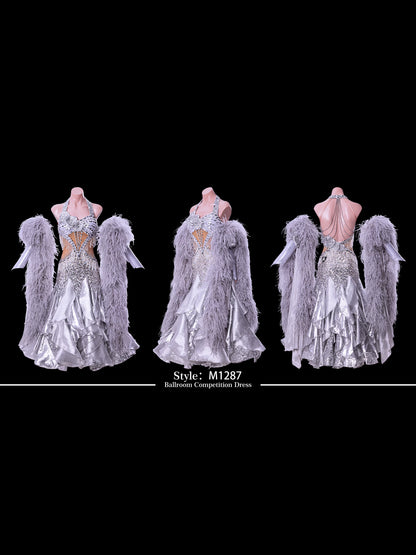 TID women's ballroom costume professional competition dress M1287 - Mine·Jas