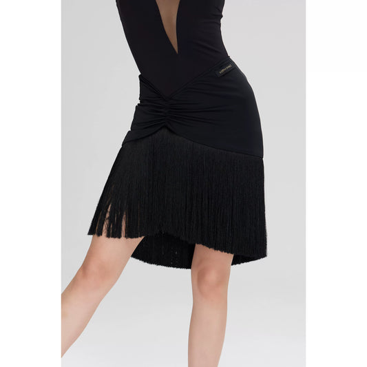 VA VL2308 line Soviet version skirt Latin dance practice performance skirt