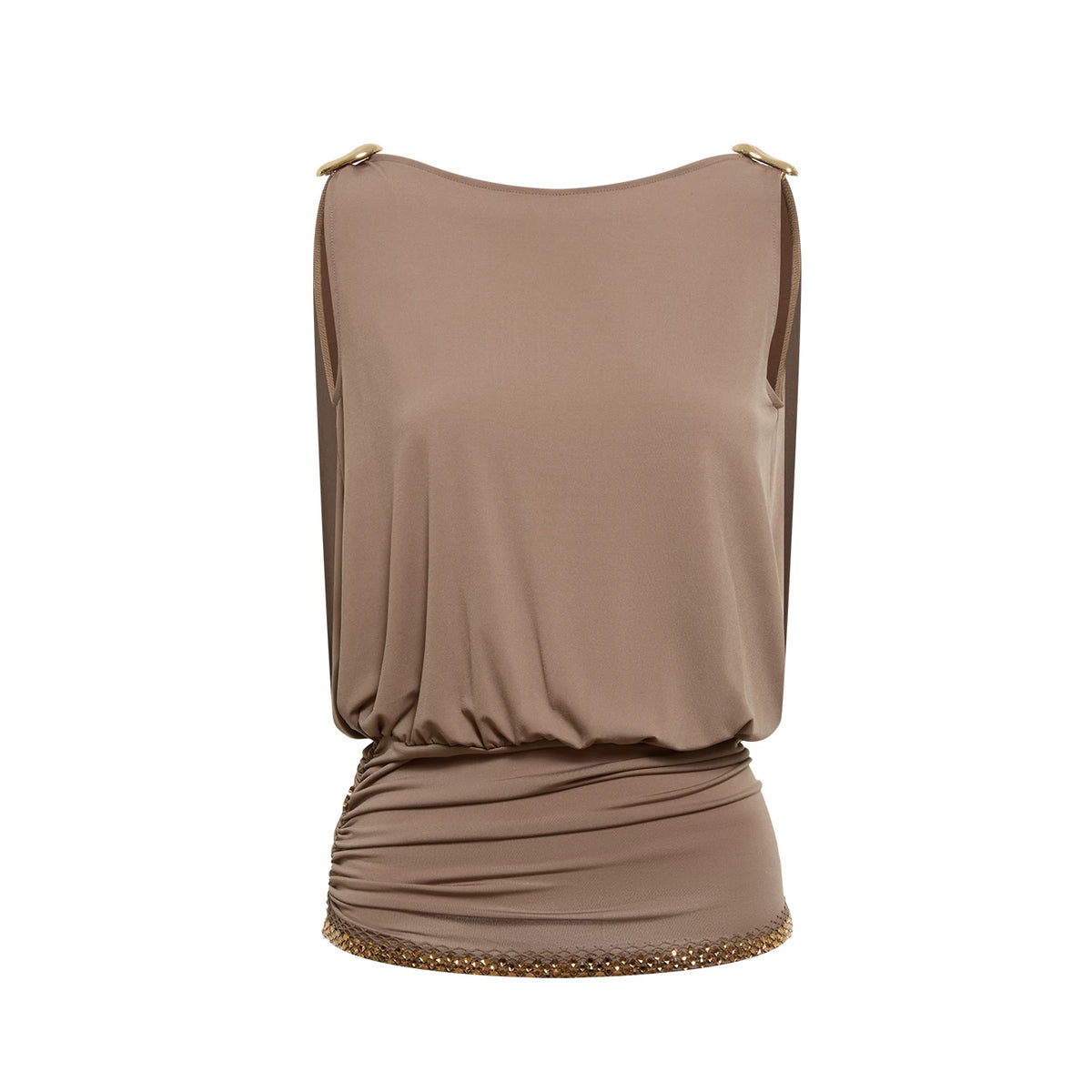 DUYQ [Polina-3] 003 Double-sided swinging collar women's top national standard Latin dance practice clothes professional performance