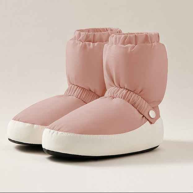 Classic Slip-On Dance Warm Boots | Plush Lined Ballet Warmers