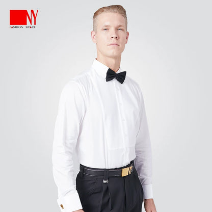 NY Fashion Men's Top Men's Dress Shirt Ballroom Dance Shirt 91009C