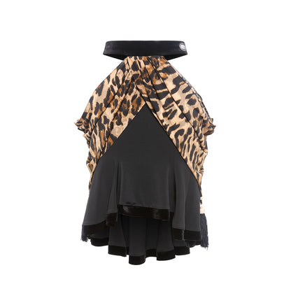 DUYQ [Polina] 002 Mermaid Ji skirt national standard women's Latin dance practice performance uniform class uniform professional