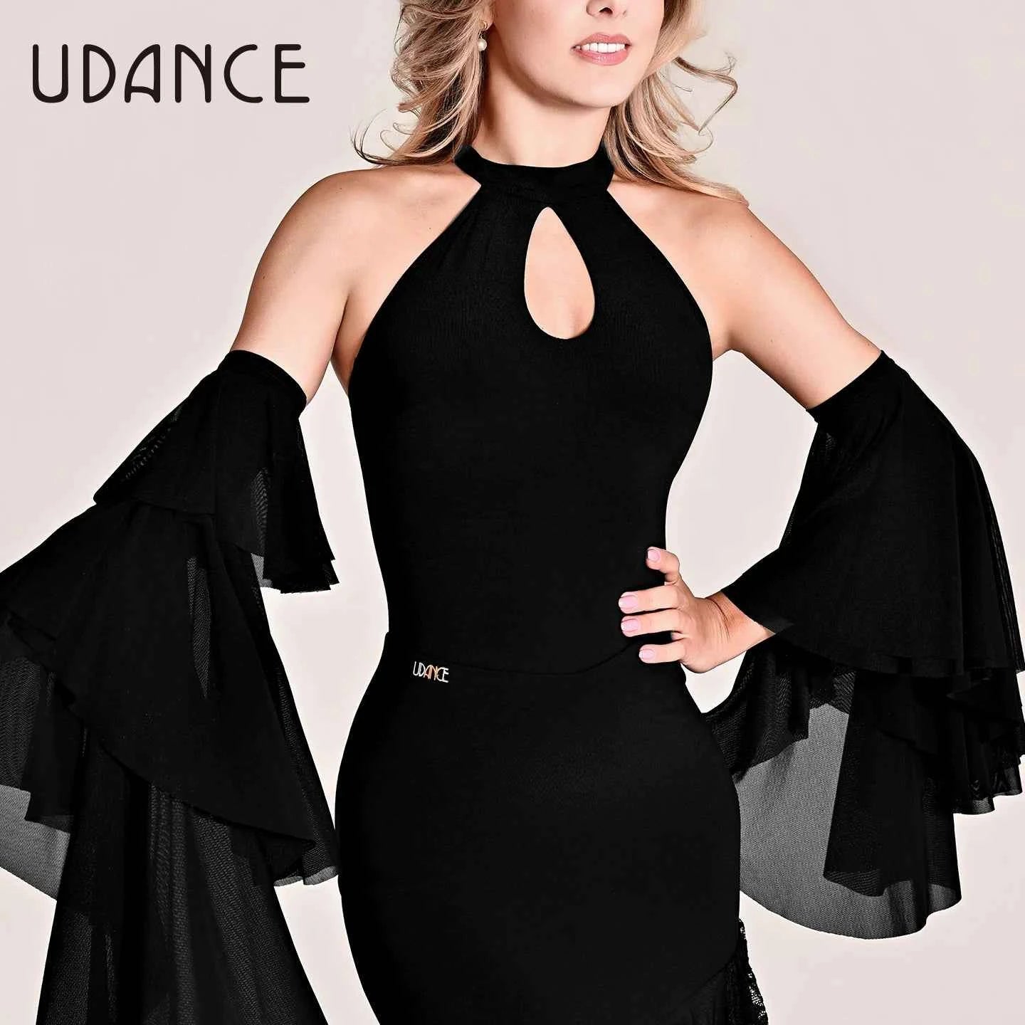 UDANCE Modern Body Suit Sleeveless Body Suit V-Neck Premium Versatile National Standard Modern AMD02
