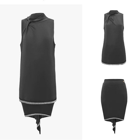 DUYQDSIGN014 Nine-color classic welfare set, including tops and skirts - Mine·Jas