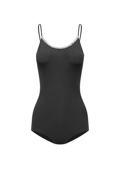 DUYQ "Mountain Awakening Rain Latin" 011 Minimalist Versatile Suspender Top National Standard Women's Latin Dance Practice Suit