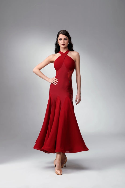 TID.M346 performance clothes national ballroom dance dress dress performance clothes customization
