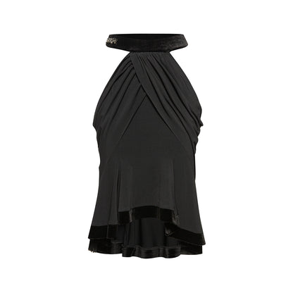 DUYQ [NSAD] 008 Mermaid Ji skirt national standard women's Latin dance practice performance uniform class uniform professional