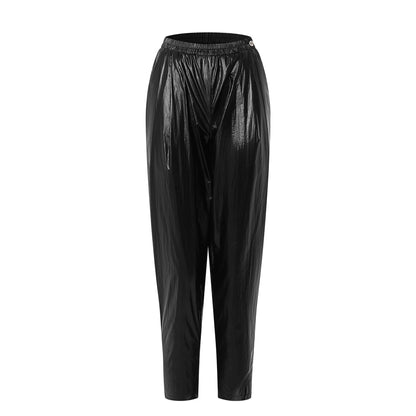 DUYQ Welfare Single Item 031 Women's Small Foot Sweat Pants Latin Dance Pants