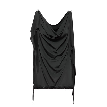 DUYQ "Mountain Awakening Rain Latin" 016 Original Classic Loose Top National Standard Women's Latin Dance Practice Suit