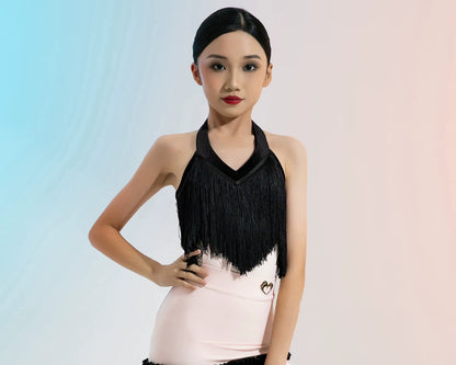 MLX 119/216-B children's Latin dance practice suit set large skirt professional dance training performance