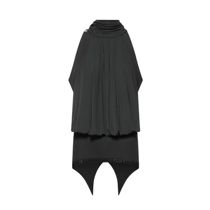DUYQ "Mountain Awakening Rain Modern" 005 Classic Halter Buttocks Top National Standard Women's Modern Dance Practice Suit