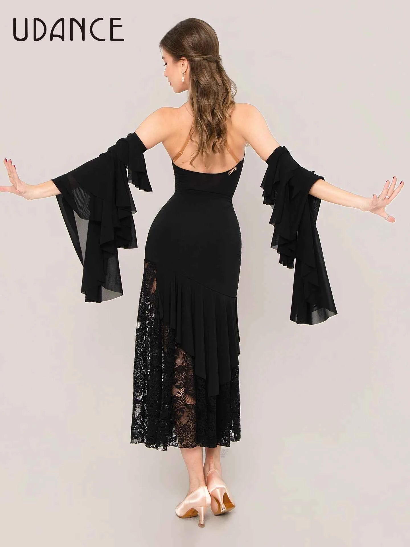 UDANCE Modern Body Suit Sleeveless Body Suit V-Neck Premium Versatile National Standard Modern AMD02