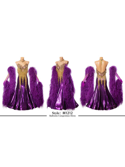TID women's ballroom professional competition costume M1212 - Mine·Jas