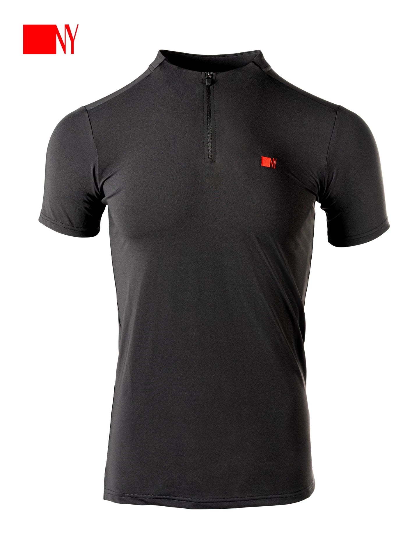 NY Nayi Modern Dance Suit Top Short Sleeve T-Shirt Men's Summer Ballroom Dance Latin Dance Practice Suit 25171S